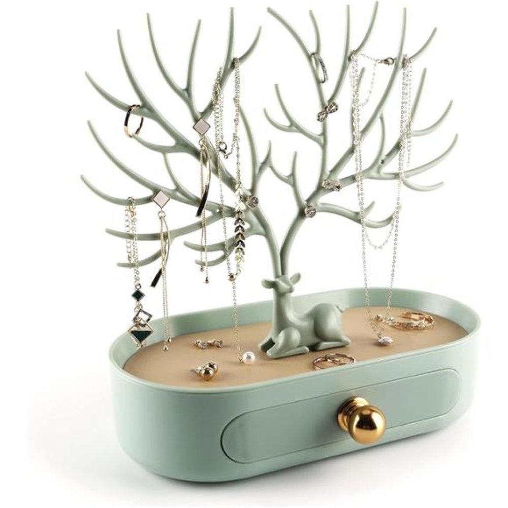 Jewelry DisplayStand with Aluminium alloy handle,TreeTower RackHanging Organizer